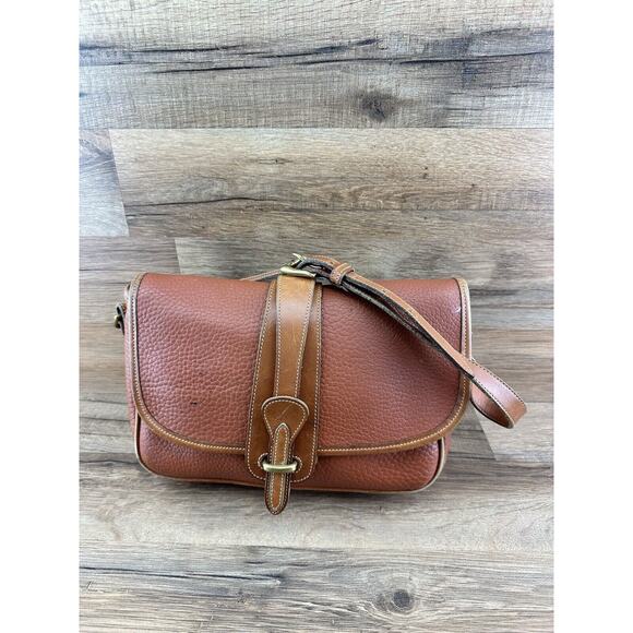 1990s Dooney and Bourke Equestrian shoulder bag - Picture 2 of 11